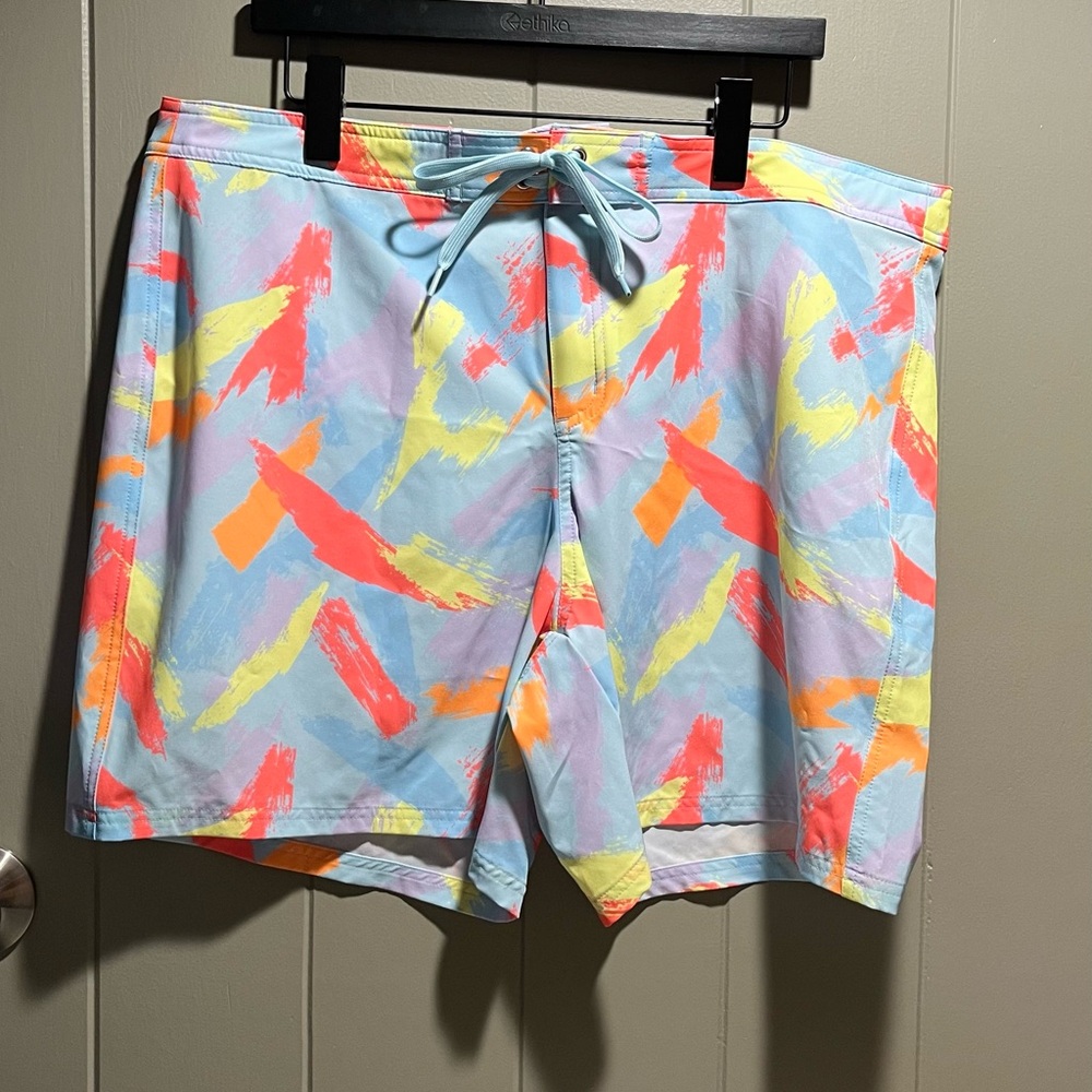 Women's Wild Fable 7” Mid Rise Board Swim Shorts XL (16) NWT